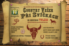 2. country večer při svíčkách 11.9.2015