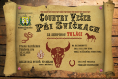 4. country večer při svíčkách 14.10.2016