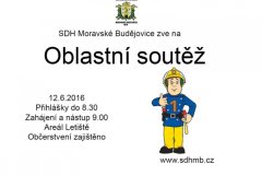 Oblastní kolo Mor. Budějovice 12.6.2016