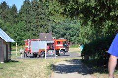 Ukázka techniky na táboře 7.7.2015
